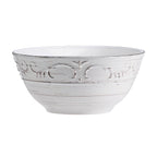 Pfaltzgraff Trellis White Serving Bowl S3