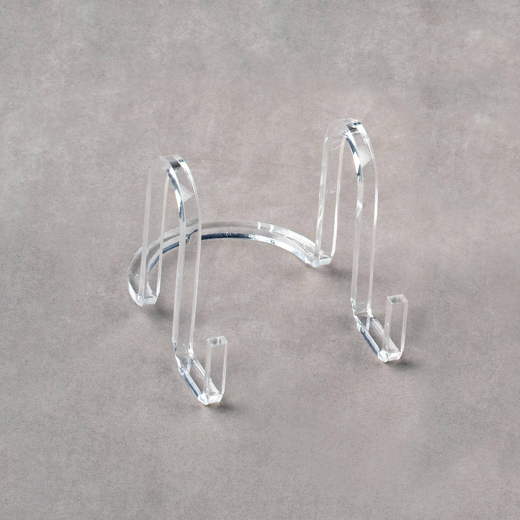 Acrylic Plate Stands: 6"