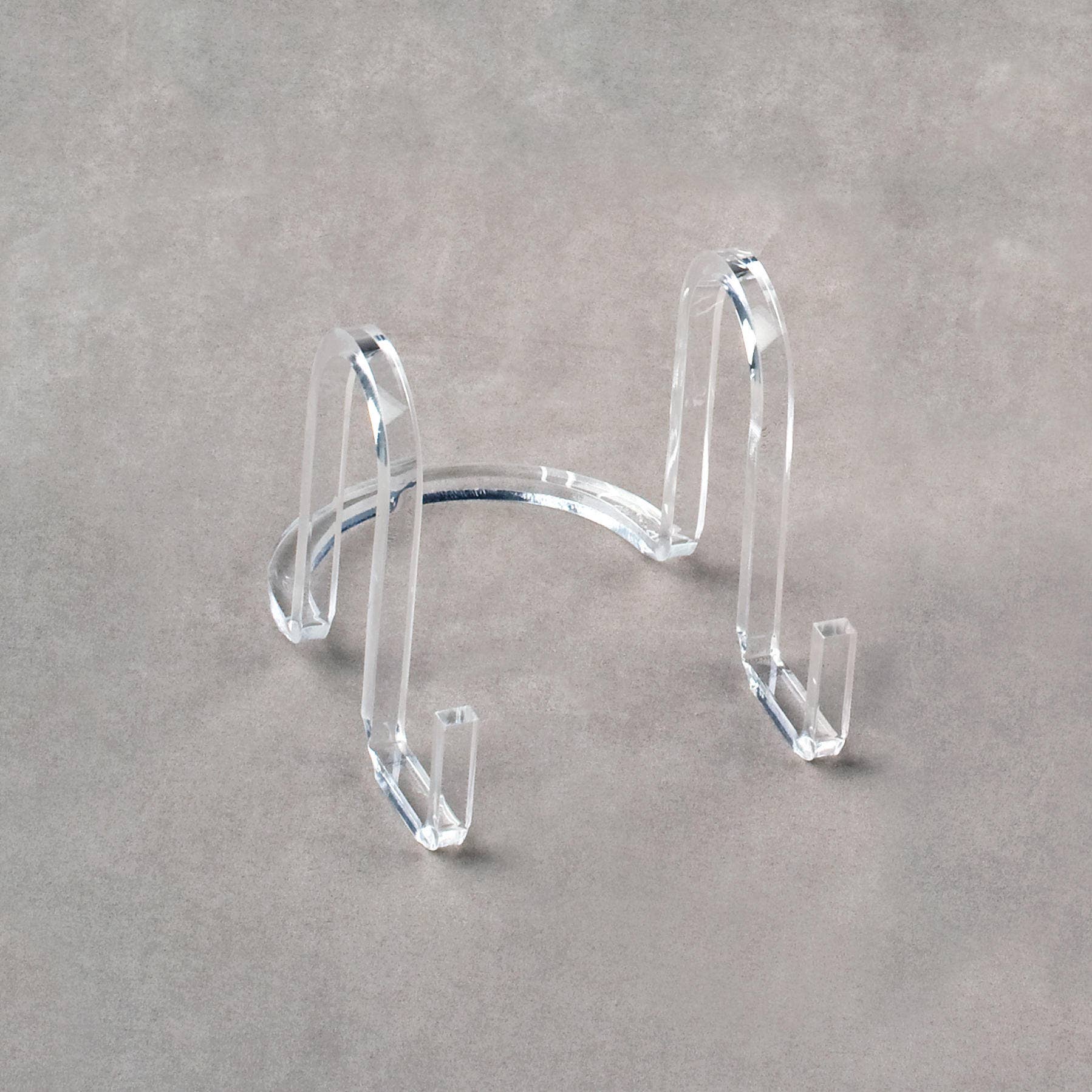 Acrylic Plate Stands: 6"