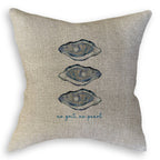 Three Blue Oysters: Dishtowel