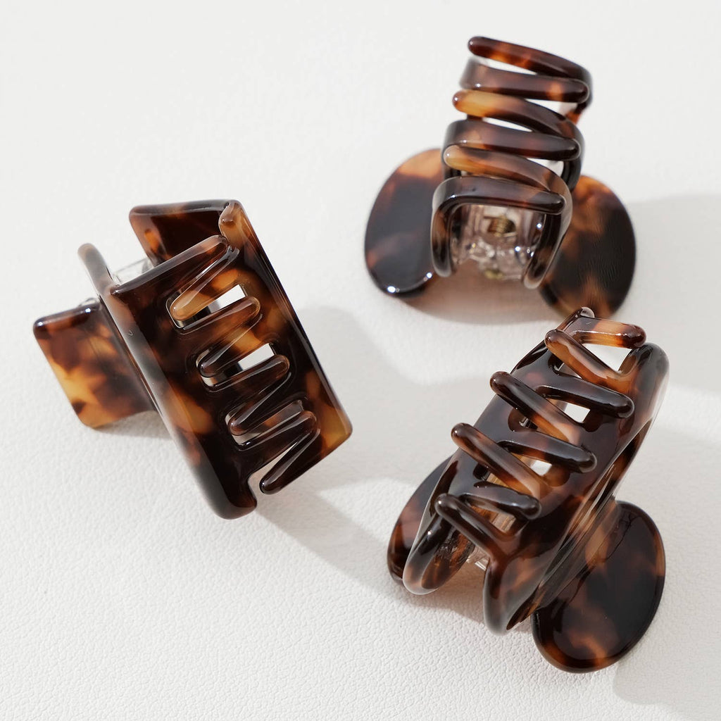 Deep Tortoise Mini - Assorted Claw Clips: Assorted