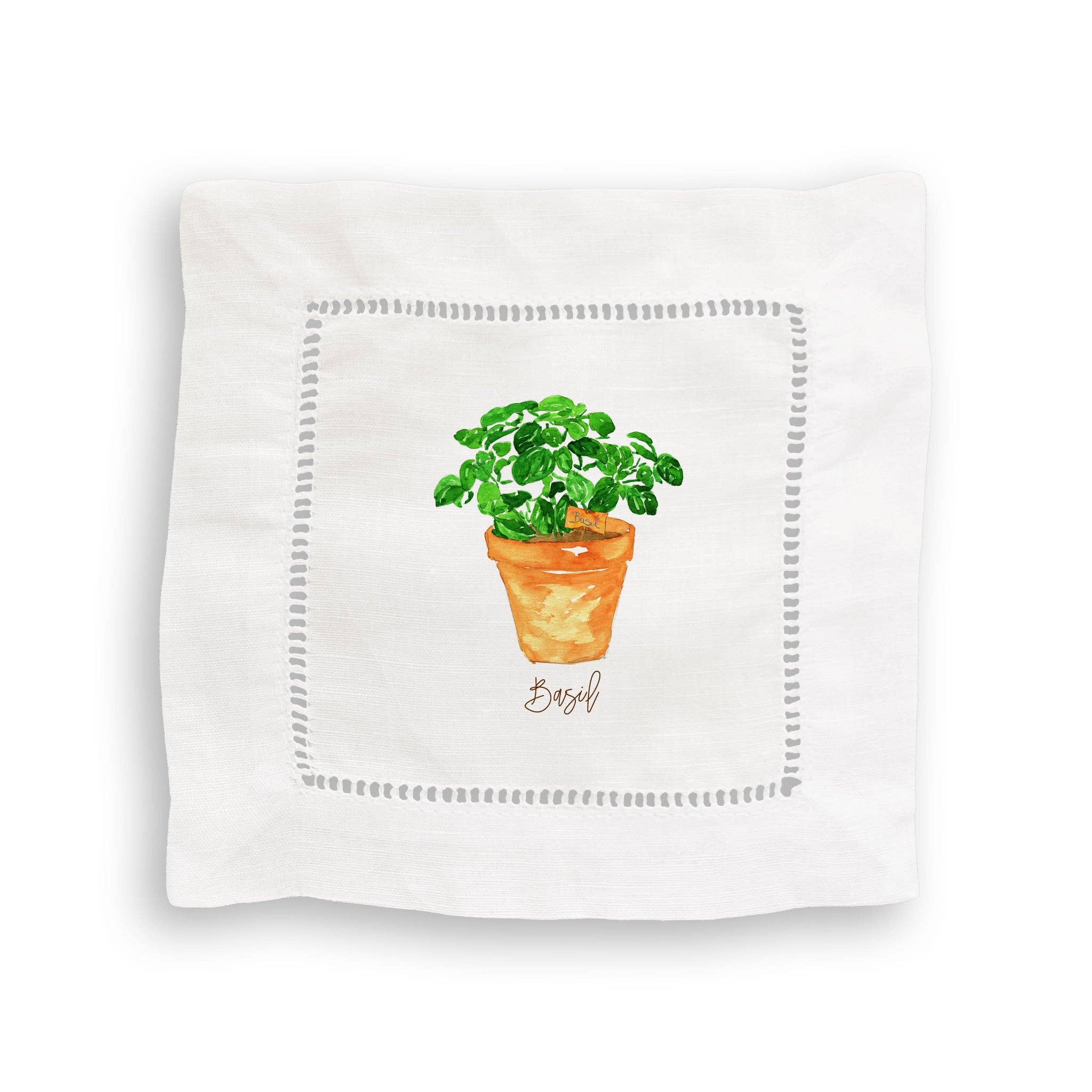 Basil: Keep Words / Dishtowel