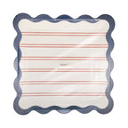 HAM1244 - Red Stripes Paper Plate - 11"
