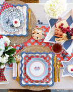 HAM1241 - Flag Paper Plate - 8"
