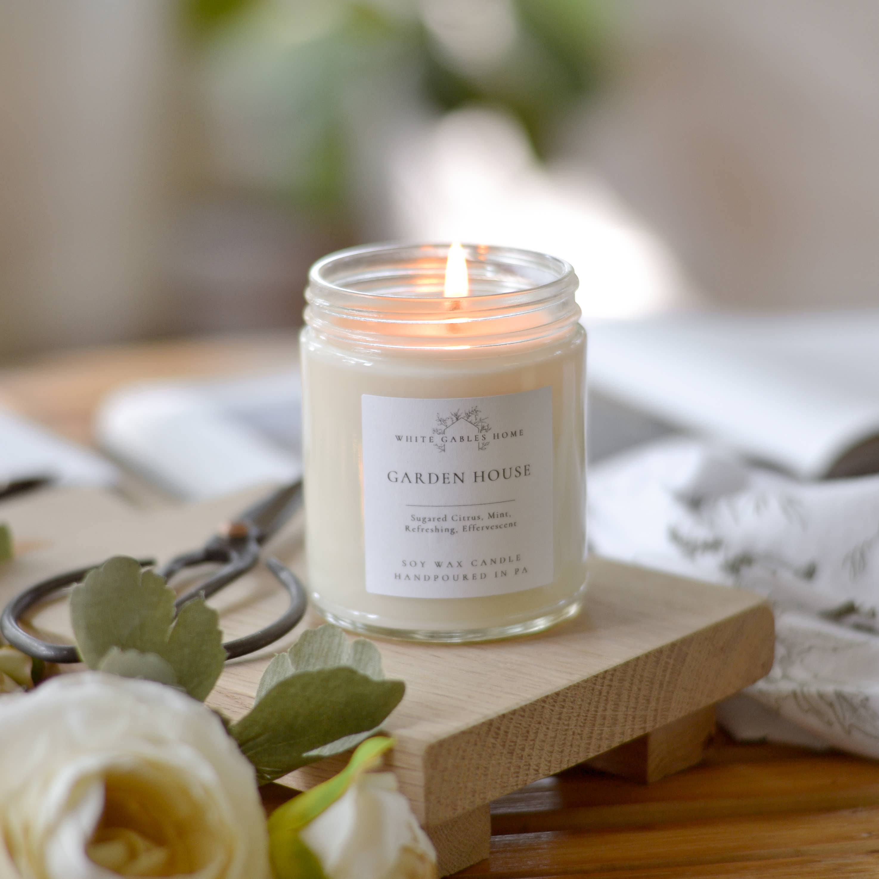Garden House Handpoured 8 oz. Soy Candle