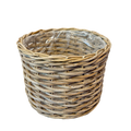 Rattan Planter Baskets: Large - 10.5" H