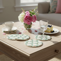 Kiki & Syds Fabric Coasters (Set of 6) Arbor Rose