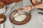 Vintage English Bread Board: Bread, Small, Natural