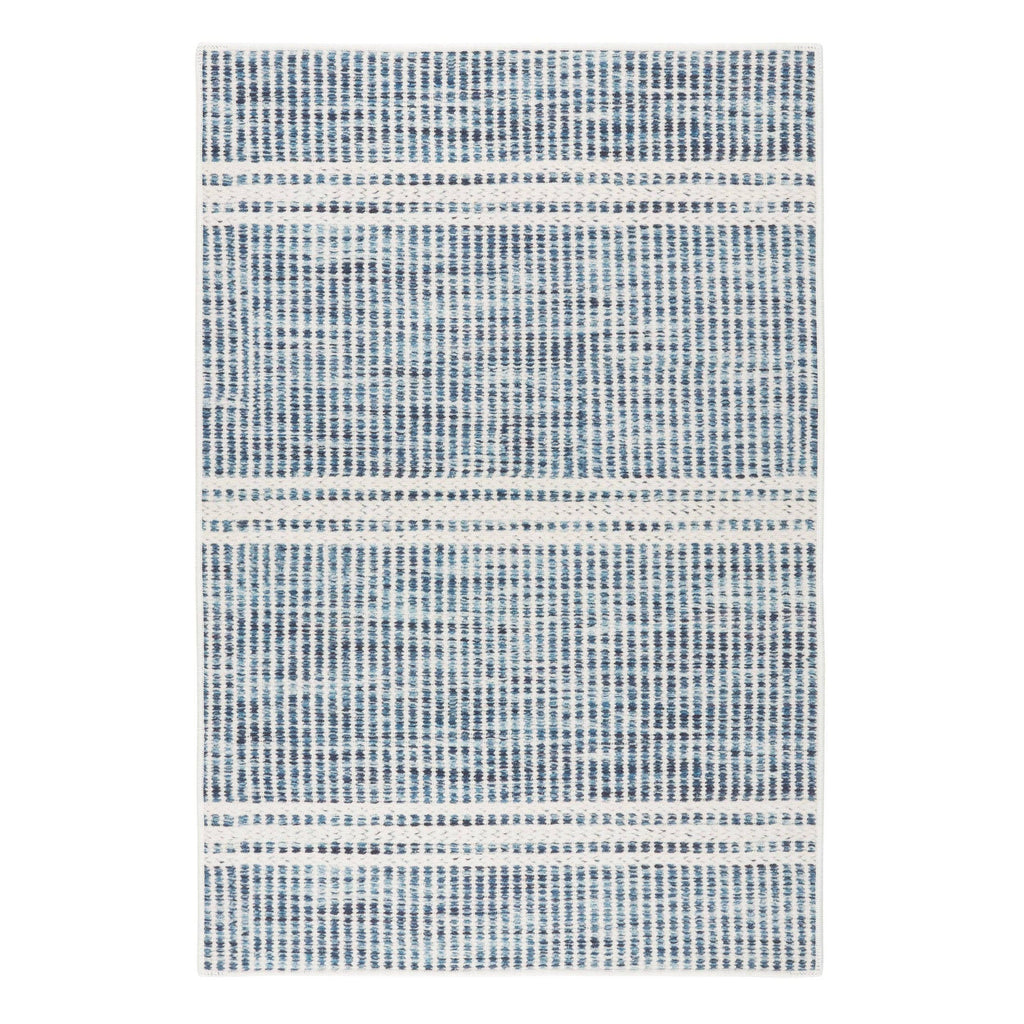 Malta Machine Washable Rug | Blue: 2' x 3'