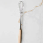 Vintage Mini Whisk with Wood Handle: YW - L