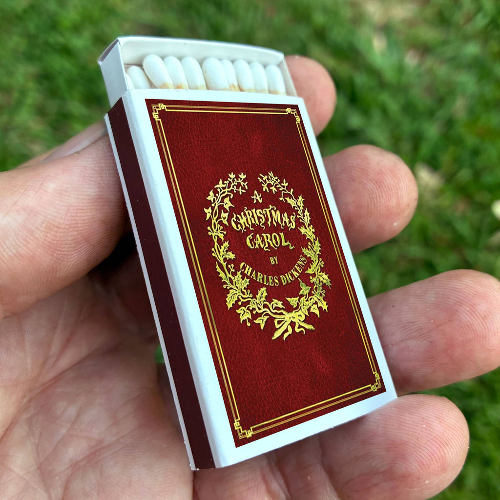 Matches • A Christmas Carol Dickens • Home Decor for Candles