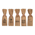Paper Wine Bags (set of 15)