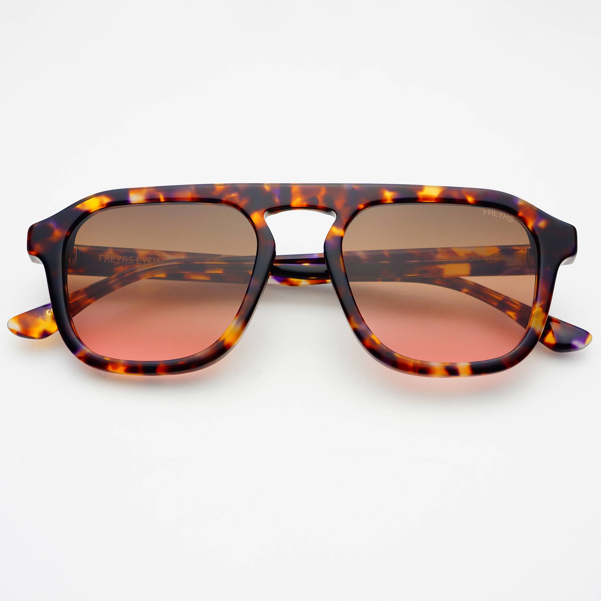 Addison Aviator Sunglasses : Sunset
