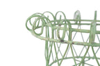 Metal Planter Basket-Green-12x15H-Willard