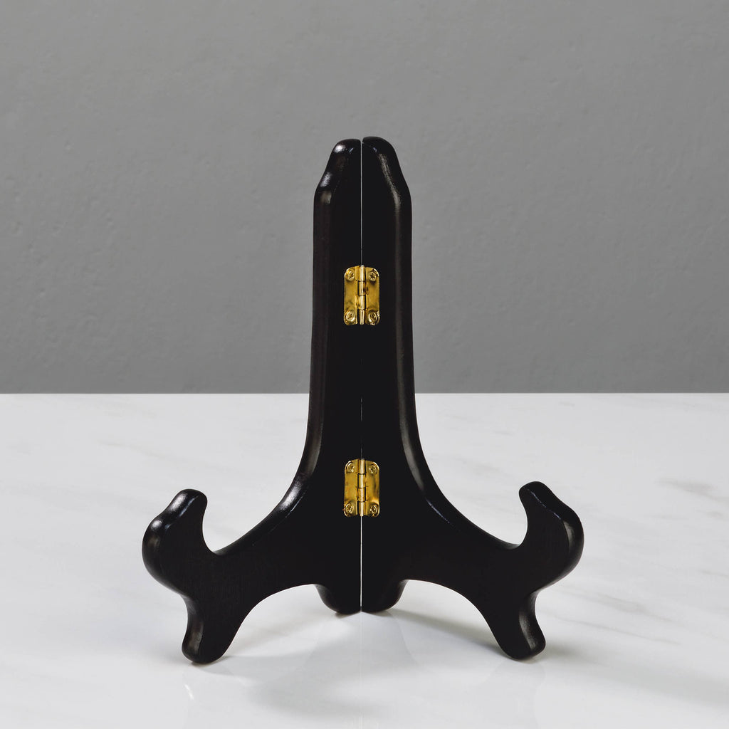 Wooden Easels (Basic Packaging = UPC tag only): Walnut / 9"