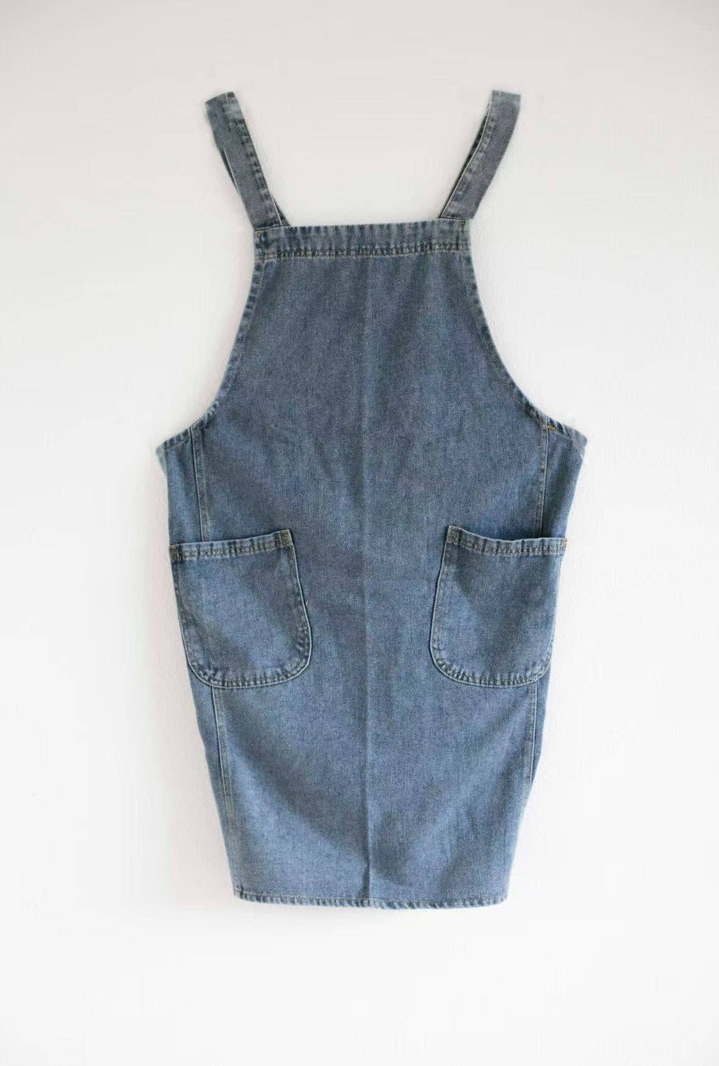 H-back Denim Apron: Light