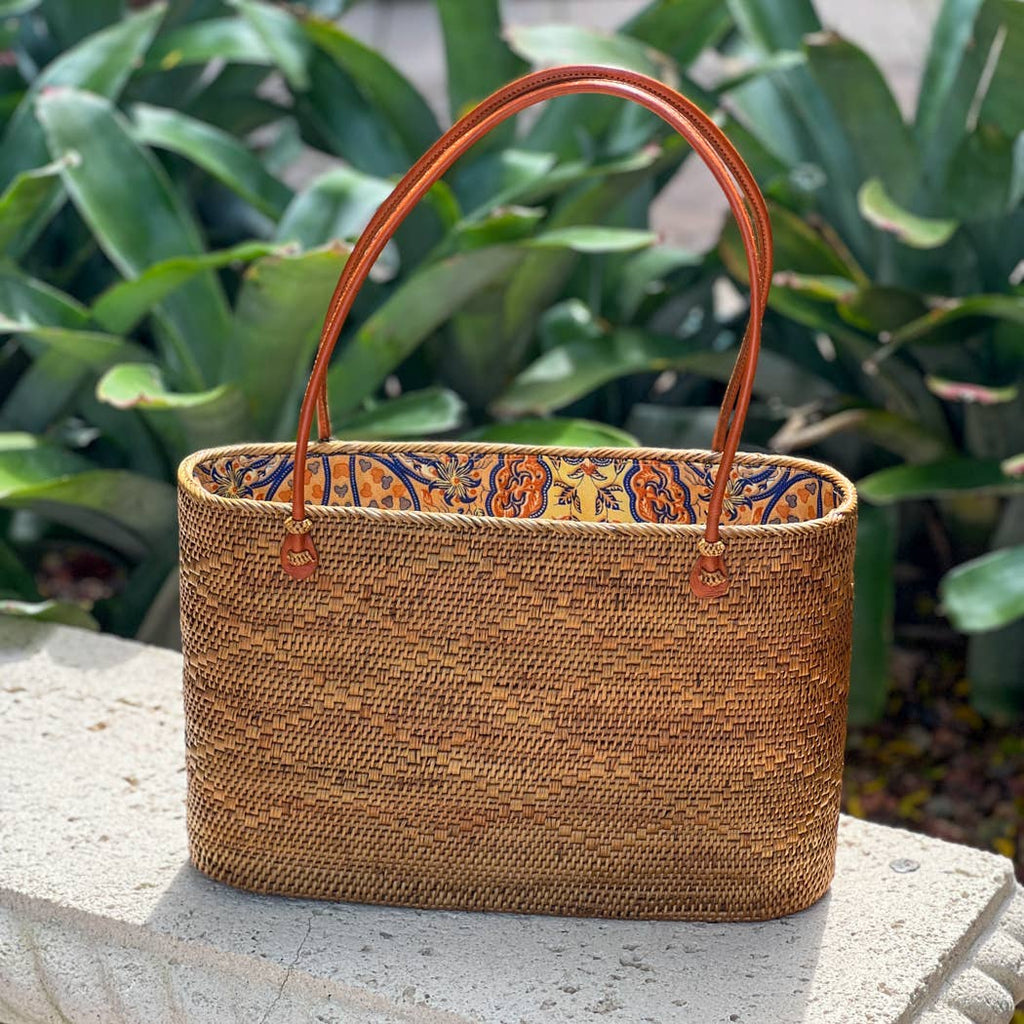 Ata Vine Tote Bags -