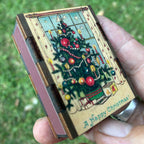 Matches • Christmas Tree Wooden Matchboxes • Home Decor