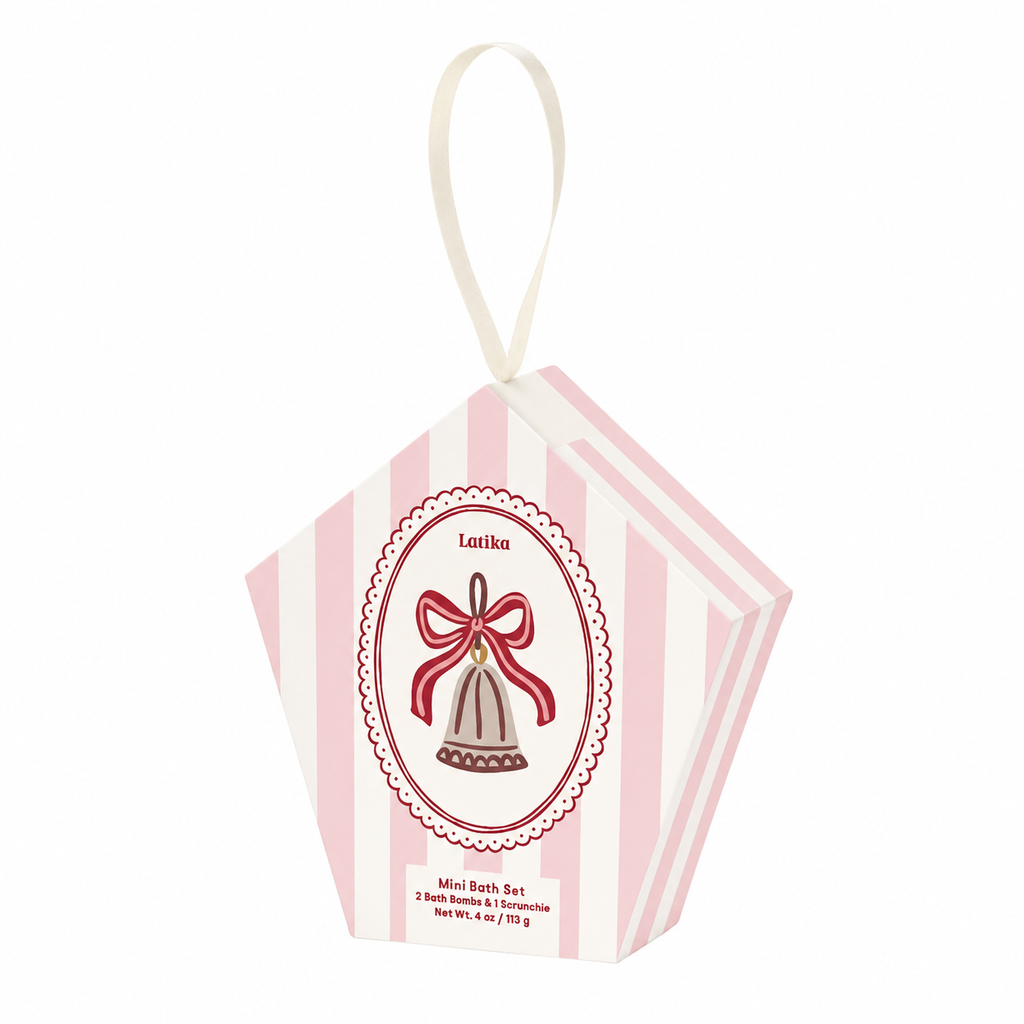 Mini Bath Bomb Gift Set -  Bell Christmas Stocking Stuffer