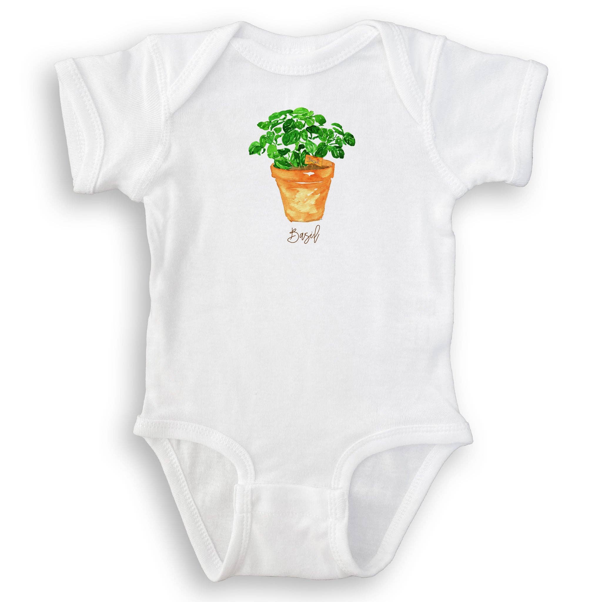Basil: Keep Words / Dishtowel