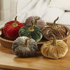 Pumpkin Large Velvet, Gold