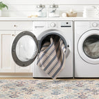 Pali Machine Washable Rug | Blue: 3' x 5'