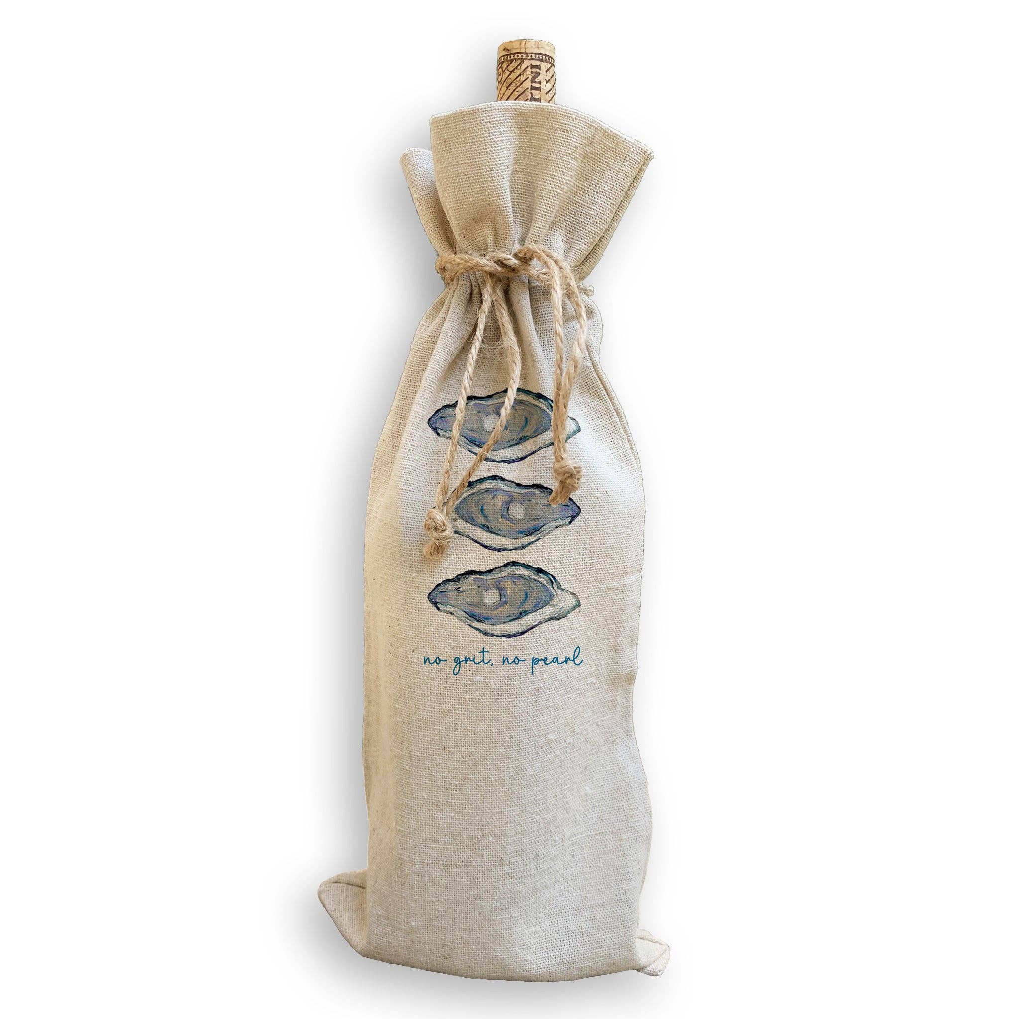 Three Blue Oysters: Dishtowel