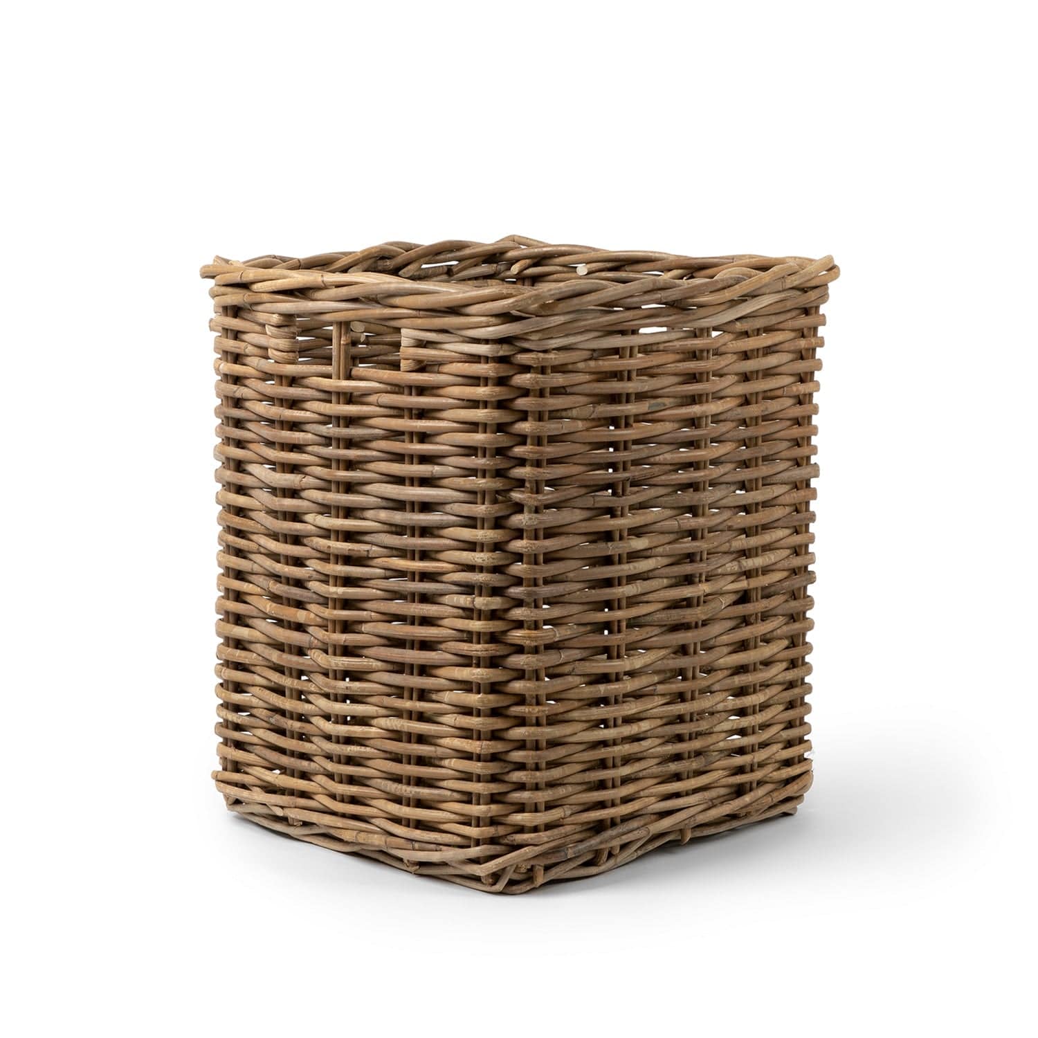 Rattan Square Kubu Storage Baskets: Small - 12" H
