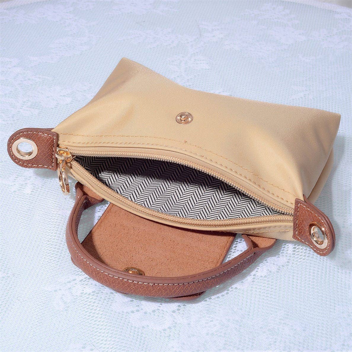 HM781 Penny Nylon Mini Crossbody Bag: Kelly Green