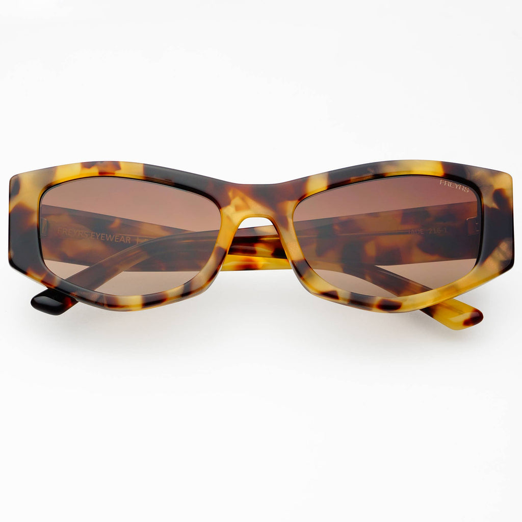 Jade Acetate Cat Eye Sunglasses : Tortoise